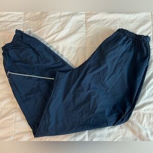 JWOD Skilcraft Mens Pants Blue Large AF PTU Lined Track Fitness Nylon